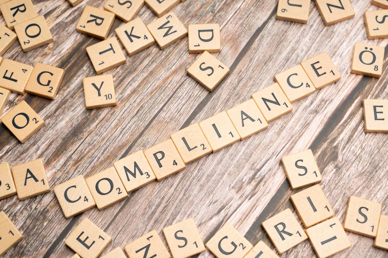 The word compliance in tiles