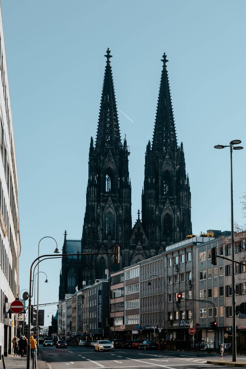 A German city street